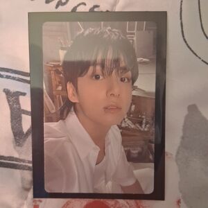 Golden Jungkook K-Pop Idol Photo Card